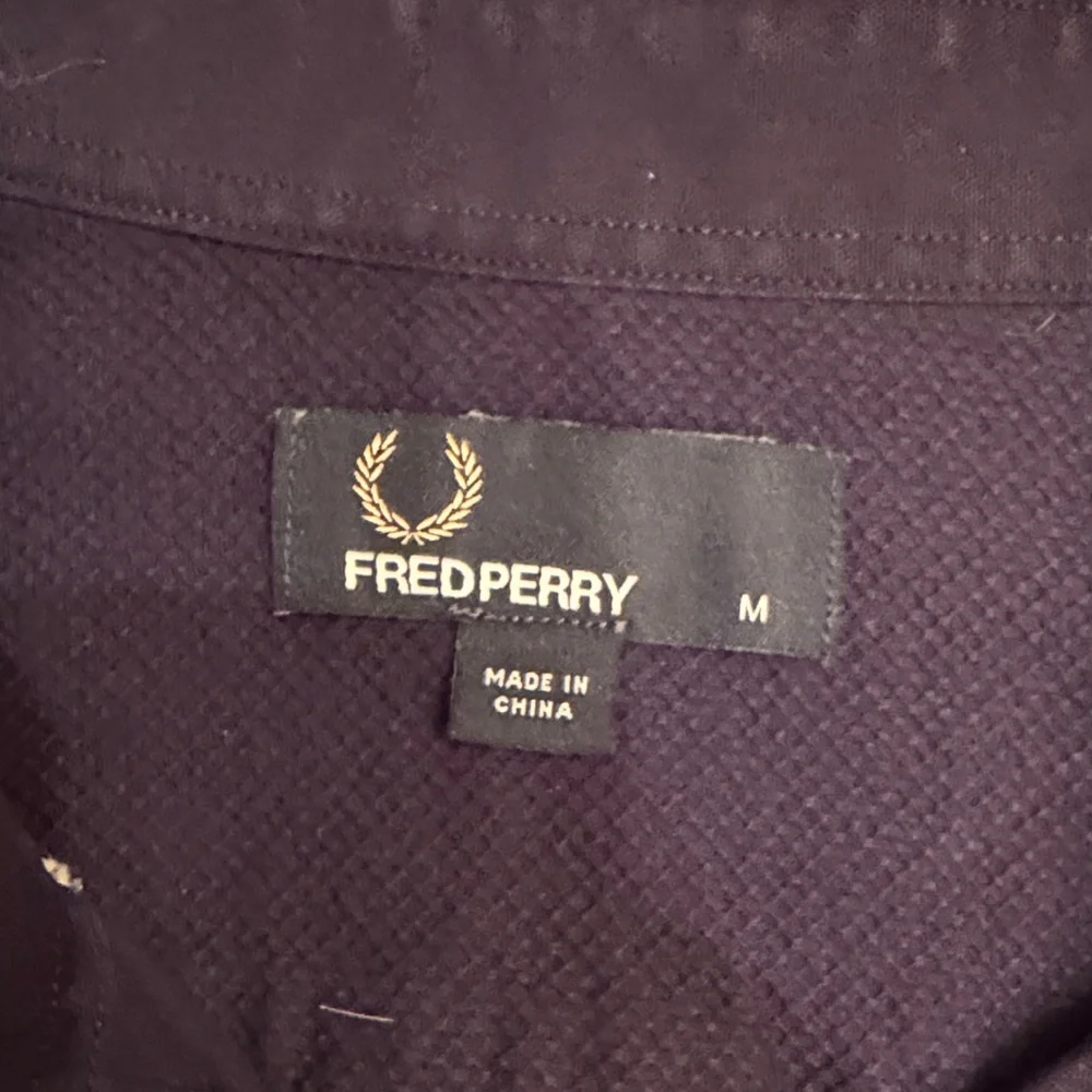 Fred Perry Blue & White Striped Men's Shirt - Picture 3 of 5